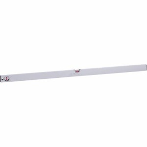 エビス（EBISU） ベーシックレベル・ホワイト ED-120WR 1200mm 気泡管レッド(912513)