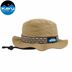 カブー KAVU キッズ ストラップバケットハット ディープベージュ 帽子 綿100％ アウトドア 国内正規品 KAV11864401206