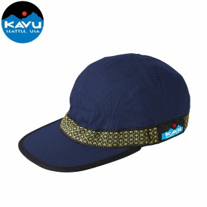 カブー KAVU キッズストラップキャップ プルシアンブルー 帽子 綿100％ アウトドア 国内正規品 KAV11864404917005