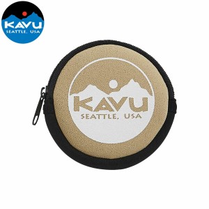 カブー KAVU サークルコインケース ベージュ 財布 小物入れ アウトドア 国内正規品 KAV19820447037000