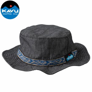 カブー KAVU キッズダンガリーバケットハット ブラック 帽子 アウトドア 国内正規品 KAV19821840001