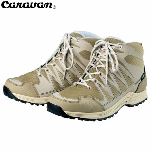CARAVAN キャラバン トレッキングシューズ 登山靴 C1_LIGHT MID 459サンド ユニセックス メンズ レディース ミッドカット 防水 透湿 ゴア