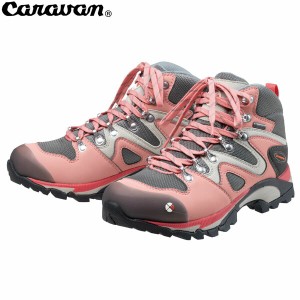CARAVAN キャラバン トレッキングシューズ 登山靴 C4_03 231フランボワーズ レディース ミッドカット 防水 透湿 ゴアテックス 0010403 CA