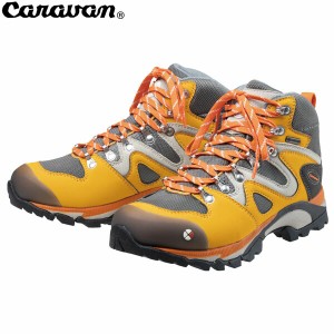 CARAVAN キャラバン トレッキングシューズ 登山靴 C4_03 333サフラン レディース ミッドカット 防水 透湿 ゴアテックス 0010403 CAR00104