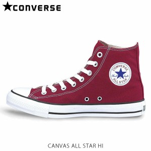 コンバース メンズ スニーカー キャンバス オールスター HI ハイ ハイカット マルーン 定番 おしゃれ CONVERSE CHUCK TAYLOR CANVAS ALL 