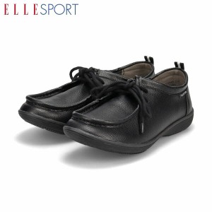 エル スポーツ ELLESPORT レディース 靴 ショートブーツ ESP12546 BLACK 防滑 撥水 マドラス madras ELLESP12546BLA