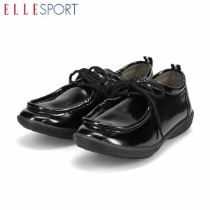 エル スポーツ ELLESPORT レディース 靴 ショートブーツ レインブーツ ESP12546R BLACK-ENAMEL 防滑 防水 マドラス madras ELLESP12546RB