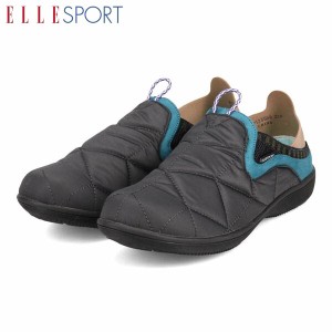 エル スポーツ ELLESPORT レディース 靴 モックシューズ スリッポン ESP12555B BLACK マドラス madras ELLESP12555BBLA
