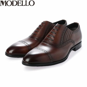 モデロ MODELLO メンズ 紳士靴 ビジネスシューズ DM8371 D-BROWN 防水透湿 抗菌 防臭 マドラス madras MODDM8371DBR