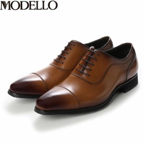モデロ MODELLO メンズ 紳士靴 ビジネスシューズ DM8601 L-BROWN 防水 抗菌 防臭 マドラス madras MODDM8601LBR