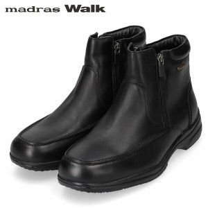 マドラスウォーク madras Walk メンズ ゴアテックス カジュアルブーツ 幅広 SPMW5479 ブラック 防水透湿 防滑 MADSPMW5479BLA