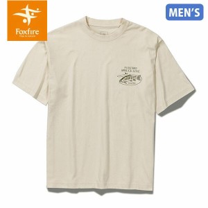 セール フォックスファイヤー Foxfire メンズ Tシャツ ヤマメワンポイントロゴティーS/S YAMAME One-point Logo Tee S/S 半袖 吸汗速乾性