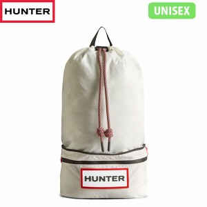 国内正規品 ハンター HUNTER リュックサック ボディバッグ 2WAY ユニセックス 旅行 UBB1519NRS WRB トラベル リップストップ リサイクル 