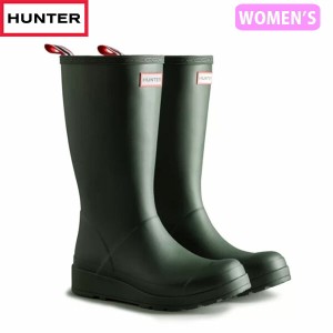 国内正規品 ハンター HUNTER レインブーツ 長靴 レディース 防水 レイン 梅雨 通学 通勤 WFT2007RMA ATM レディース オリジナル プレイ 