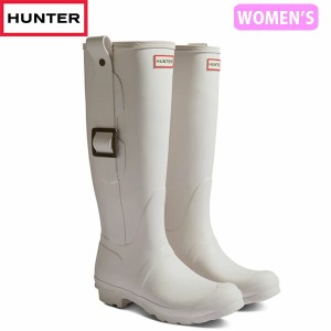 国内正規品 ハンター HUNTER レディース レインブーツ 長靴 防水 雨 雪 通勤 通学 WFT2290RMA WHW レディース オリジナル エグザジュレイ