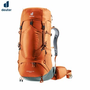 deuter ドイター エアコンタクトライト 40 + 10 チェスナッツ×ティール バックパック リュック 登山 ハイキング 背面調整 縦走 D3340123