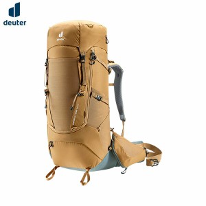 deuter ドイター エアコンタクト コア 60+10 アーモンドxティール バックパック リュック 縦走 冬山 大型 登山 60L 70L D3350522-6318 DE