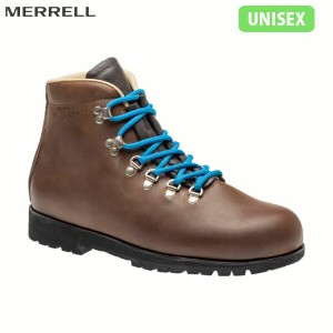 メレル MERRELL レザー ブラウン/モガーノ ユニセックス ハイキングシューズ 登山靴 アウトドア 撥水 J1027 MERJ1027