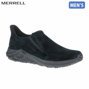 メレル MERRELL ジャングル モック 2.0 ブラック メンズ スリッポン ビジネスシューズ 撥水 スエードレザー J5002203 MERJ5002203