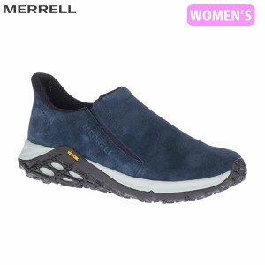 メレル MERRELL ジャングル モック 2.0 ネイビー レディース スリッポン レザー アウトドア ウォーキング 撥水 J5002374 MERJ5002374