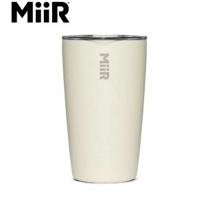 ミアー MiiR タンブラー 蓋 マグカップ コップ 保温 保冷 ダブルウォール Tumbler Sandstone White 12oz/354ml TUSL1SV12214 MII08401508