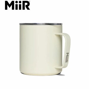 ミアー MiiR タンブラー 蓋 マグカップ コップ 保温 保冷 ダブルウォール Camp Cup Sandstone White 12oz/354ml CCUSL1SV12214 MII084015