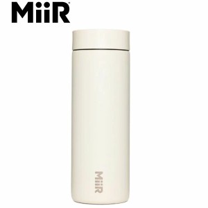 ミアー MiiR タンブラー 蓋 マグカップ コップ 保温 保冷 ダブルウォール 360 Traveler Sandstone White 16oz/473ml TRV1SV16214 MII0840