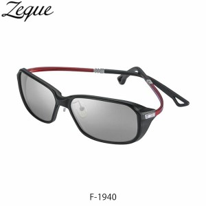 Zeque ZEAL OPTICS ゼクー ジールオプティクス 偏光サングラス TITICACA チチカカ F-1940 MATTE BLACK×RED マットブラック×レッド TRUE