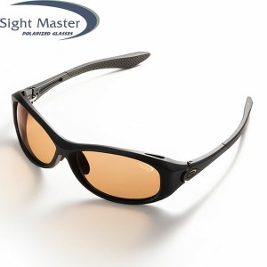 サイトマスター Sight Master 偏光サングラス 釣り メガネ ロトンドマットブラック ラスターオレンジ(SWRレンズ) 8カーブ アウトドア SIG