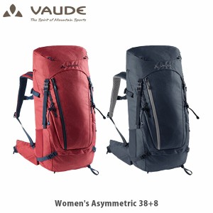 VAUDE ファウデ ウィメンズ アシンメトリック 38+8 Women’s Asymmetric 38+8 女性用 バックパック リュックサック ハイキング トレッキ