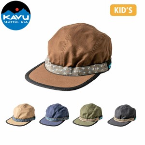 KAVU カブー 帽子 キャップ  キッズ  K's Back stain Strap Cap ストラップキャップ 子供 キャンプ アウトドア KAV19821734 国内正規品