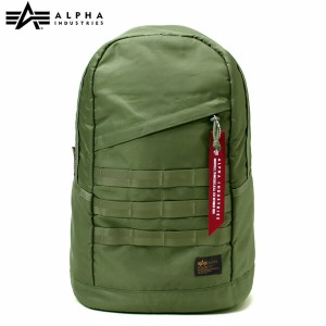 アルファインダストリーズ ALPHA INDUSTRIES TZ1080 MOLLE DAYPACK 17L グリーン リュックサック デイパック レディース メンズ 通学 旅