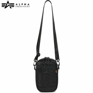 アルファインダストリーズ ALPHA INDUSTRIES TZ1126 GADGET POUCH ブラック ガジェットポーチ ショルダーバッグ レディース メンズ 旅行 