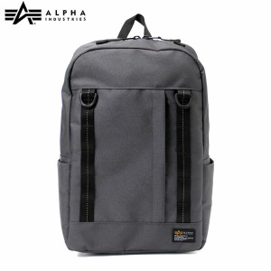 アルファインダストリーズ ALPHA INDUSTRIES TZ1077 2ROOM DAYPACK 15.5L グレー リュックサック デイパック レディース メンズ 通勤 通