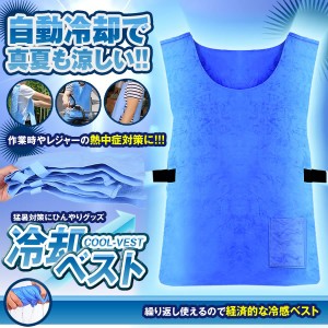 冷却ベスト 水冷 クールベスト 冷感ベスト 空調服 物理冷却 熱中症 猛暑対策 冷却服 ひんやりグッズ 保冷 工事現場 工場内 屋外 スポーツ