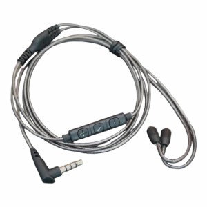 リケーブル MMCX 3.5mm ステレオミニ マイクリモコン付 交換に shure SE215 SE425 SE535などに