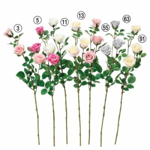 asca ローズ（3輪） バラ 薔薇 花材 造花