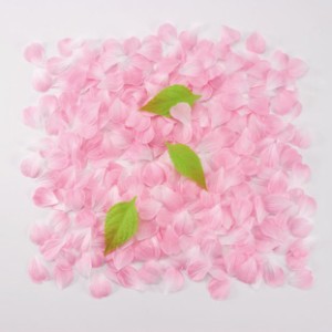 桜吹雪(約600枚／パック) ピンク 造花 花材[G-L]
