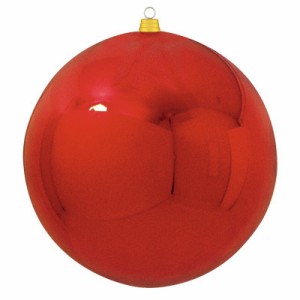 600mmメタリックボール レッド（1ケ／パック） 装飾 デコレーション クリスマス Xmas[A-B]
