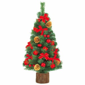 60cmデコレーションツリー 造花 装飾 デコレーション クリスマス Xmas[A-B]