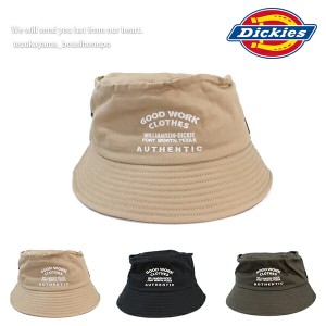 ディッキーズ Dickies キャップ 帽子 バケットハット メンズ レディース CATLIGHT FULL 人気 トレンド キャンプ フェス アウトドア ブラ