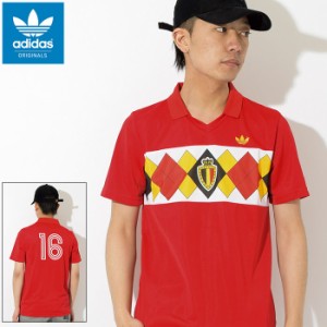 アディダス adidas シャツ 半袖 メンズ ベルギー ジャージ オリジナルス ( adidas Belgium Jersey S/S Shirt Originals サッカーシャツ 