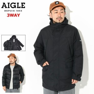 エーグル AIGLE ジャケット メンズ WR アーバン EXP 3 in 1 ダウン ( AIGLE WR Urban EXP 3 in 1 Down JKT ダウンジャケット 3Way JACKET