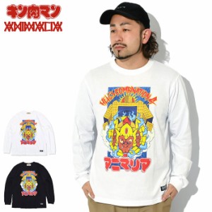 アニマリア ANIMALIA ロンＴ Ｔシャツ 長袖 メンズ キン肉マン ファイヤーボール バレット コラボ ( ANIMALIA×キン肉マン Fireball Bull