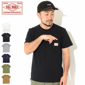 ビッグマイク BIG MIKE Tシャツ 半袖 メンズ サングラス ポケット ( BIG MIKE Sunglasses Pocket S/S Tee ポケT ティーシャツ T-SHIRTS 