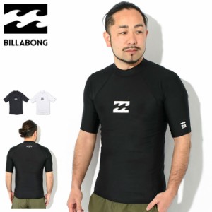 ビラボン BILLABONG カットソー 半袖 メンズ BD011-850 ハイ ネック ( BILLABONG BD011-850 Hi Neck S/S Rashguard 水陸両用 ティーシャ