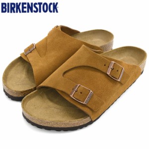 ビルケンシュトック BIRKENSTOCK サンダル メンズ 男性用 チューリッヒ スエード レザー Mink ( birkenstock ZURICH SUEDE LEATHER 幅広 