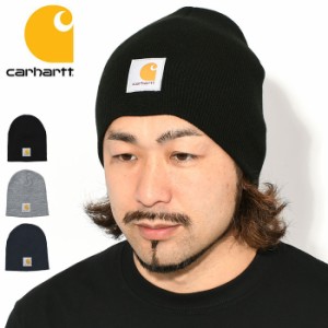 カーハート Carhartt ニット帽 アクリル ニット ビーニー ( Carhartt Acrylic Knit Beanie ニットキャップ 帽子 メンズ レディース ユニ