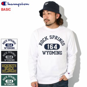 チャンピオン Champion ロンT Tシャツ 長袖 メンズ C3-X413 ( Champion C3-X413 L/S Tee BASIC ベーシック 日本企画 Cロゴ Cマーク ティ