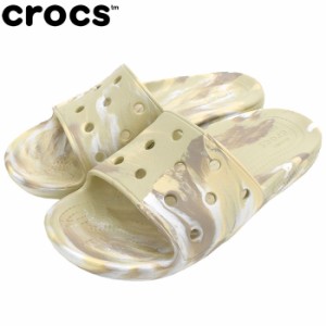 クロックス crocs サンダル メンズ 男性用 クラシック クロックス マーブル スライド ( crocs CLASSIC CROCS MARBLED SLIDE シャワーサン